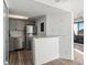 Modern kitchen with granite countertop at 8701 Huron St # 10-210, Thornton, CO 80260