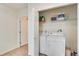Convenient laundry room with washer and dryer included at 7931 W 55Th Ave # 112, Arvada, CO 80002