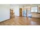 Kitchen with stainless steel appliances and light wood cabinets at 2203 S County Road 185, Byers, CO 80103
