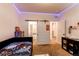 Star Wars themed bedroom with daybed and access to bathroom at 10303 Pitkin Ct, Commerce City, CO 80022