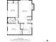 Two-story home floor plan, showing bedrooms, bathrooms, and Gathering room at 6039 W Fair Dr, Littleton, CO 80123