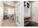 Home office with built-in shelving and a desk at 2453 Reserve St, Erie, CO 80516