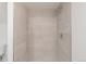 Clean and modern shower with neutral tile at 824 W Geddes Cir, Littleton, CO 80120