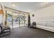 Building entrance with seating, mailboxes, and exterior view at 3184 S Heather Gardens Way # 302, Aurora, CO 80014