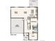 Main level floor plan showcasing kitchen, dining area, and bedrooms at 5918 Red Barn Ave, Mead, CO 80504