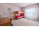 Cozy bedroom with a built-in bunk bed at 37159 Pheasant Run, Elizabeth, CO 80107