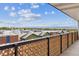 View from balcony overlooking city and mountains at 4570 E Yale Ave # 706, Denver, CO 80222