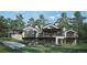 Contemporary home with large windows and a spacious backyard at 7499 Preservation Trl, Parker, CO 80134