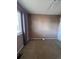 Simple bedroom with ceiling fan and window at 21620 E Crestline Ln, Centennial, CO 80015