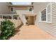 Private patio with wood deck and white fence at 3228 S Xanadu St, Aurora, CO 80014