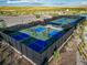 Multiple lighted pickleball courts at , Aurora, CO 80019