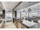 Modern kitchen with stainless steel appliances at 4200 W 17Th Ave # 338, Denver, CO 80204