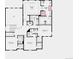 Upper floor plan showcasing primary suite, bedrooms, bathrooms, laundry, and optional features at 5722 Farrier Pt, Castle Rock, CO 80104