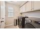 Convenient laundry room with washer and dryer at 9884 Eagle River St, Littleton, CO 80125