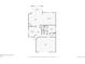 First floor plan showing a living room, kitchen, and bedrooms at 9884 Eagle River St, Littleton, CO 80125