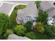 Aerial view of house and backyard at 9362 Autumn Ash Ct, Highlands Ranch, CO 80126