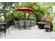 Deck patio furniture and fire pit at 9362 Autumn Ash Ct, Highlands Ranch, CO 80126