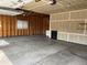 Unfinished two-car garage with concrete floor at 1284 Lawson Ave, Erie, CO 80516