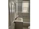 Clean bathroom with a shower/tub combo and vanity at 1964 Galena St, Aurora, CO 80010