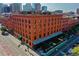 An aerial view of the building and surrounding area at 1792 Wynkoop St # 502, Denver, CO 80202