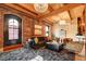 Spacious living room with exposed brick and comfortable seating at 1792 Wynkoop St # 502, Denver, CO 80202
