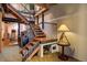 Modern staircase with metal railings leading to upper levels at 1792 Wynkoop St # 502, Denver, CO 80202