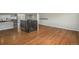 Hardwood floors and open concept living space at 3092 S Kearney St, Denver, CO 80222