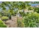 Landscaped backyard with gravel and a view of the house at 6678 S Shawnee Ct, Aurora, CO 80016