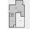 Unfinished basement floor plan with an unexcavated area at 3372 N Buchanan Way, Aurora, CO 80019