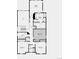 Second floor plan featuring primary suite, three bedrooms, and laundry at 3372 N Buchanan Way, Aurora, CO 80019