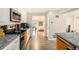 Modern kitchen with stainless steel appliances and granite countertops at 624 Stuart St, Denver, CO 80204