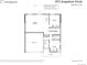 Basement plan featuring bedrooms, bathroom, and living area at 972 Arapahoe Cir, Louisville, CO 80027
