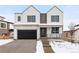 Modern two-story home with attached garage at 972 Arapahoe Cir, Louisville, CO 80027