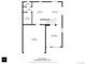 Main floor plan showcasing living areas and garage at 5555 Perth Ct, Denver, CO 80249