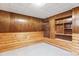 Finished basement storage area with built-in shelving at 2765 S Winona Ct, Denver, CO 80236