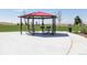 Park gazebo with picnic tables and grills at 9859 Biscay St, Commerce City, CO 80022