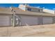 Attached garages of townhouses with individual doors at 1745 W 102Nd Ave, Thornton, CO 80260