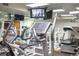 Well-equipped gym featuring various exercise machines at 34 Highfield Trail # 100, Breckenridge, CO 80424