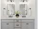 Modern bathroom with double vanity and stylish lighting at 959 Eldorado Ln, Louisville, CO 80027