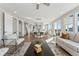 Open concept living area with kitchen, dining, and living room with hardwood floors at 959 Eldorado Ln, Louisville, CO 80027