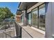 Private balcony with exterior access to townhome at 1316 N Yates St, Denver, CO 80204