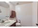 Simple bathroom with a single sink and toilet at 492 S Kalispell Way # C, Aurora, CO 80017