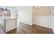 Light and airy dining area with hardwood floors at 461 Interlocken Blvd # 105, Broomfield, CO 80021