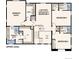 Upper level floor plan featuring an owner's suite, two additional bedrooms, and a loft area at 2549 Lupton Ln, Lafayette, CO 80026