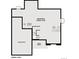 Lower level unfinished area with an option for a future bathroom and storage at 2549 Lupton Ln, Lafayette, CO 80026