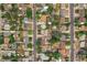 Aerial view of quiet residential neighborhood at 7940 Pontiac St, Commerce City, CO 80022