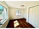 Bright bedroom with hardwood floors and ample closet space at 601 W Layton Ave, Englewood, CO 80110