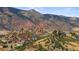 Community nestled in mountains with unique rock formations at 4473 Echo Dr, Larkspur, CO 80118