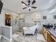 Elegant bathroom with soaking tub and walk-in shower at 6220 Salvia St, Arvada, CO 80403