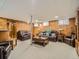 Spacious basement recreation area, perfect for entertaining at 5960 Glencoe St, Commerce City, CO 80022